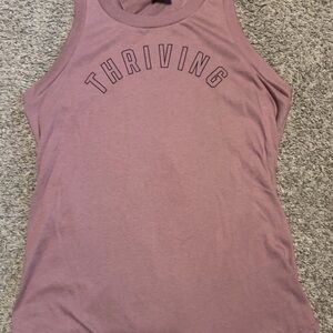 PINK Victoria's Secret Mauve Thriving Tank Top